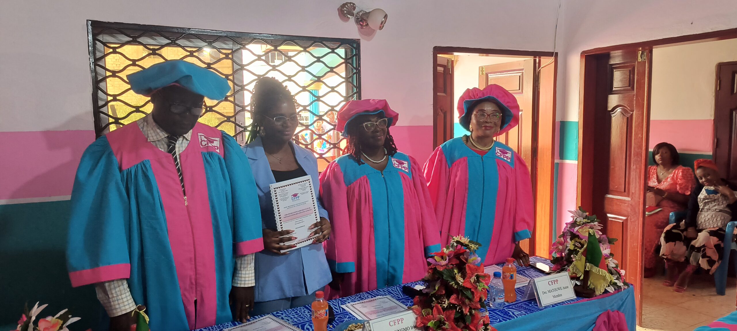 Soutenances de la première session de formation qualifiante et certificative des éducatrices  de  la petite enfance au Centre de Formation Professionnelle Pontahh