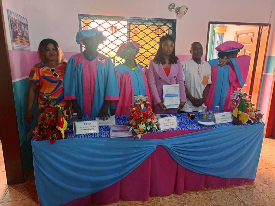 Soutenances de la Deuxième session de formation des filières Hôtellerie Restauration et Infographie et Web Design du Centre de Formation Professionnelle Pontahh du 25 au 27 Août 2025.