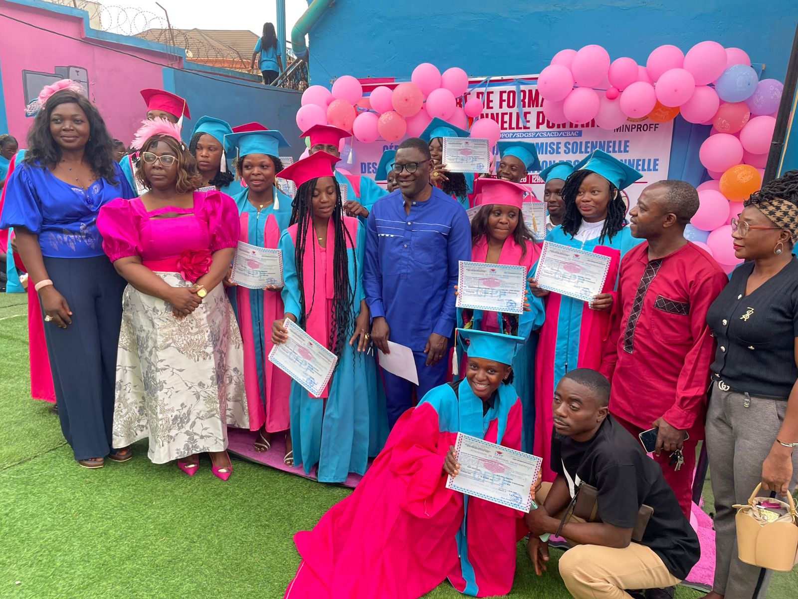 CEREMONIE OFFICIELLE DE LA REMISE SOLENNELLE DES ATTESTATIONS DE FIN DE FORMATION PROFESSIONELLE DES APPRENANTS CENTRE DE FORMATION PROFESSIONELLE PONTAHH LE MERCREDI 22 JANVIER 2026